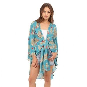 Amuse Society Floral Kimono